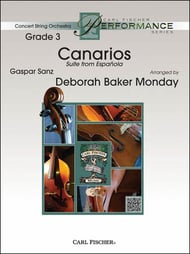 Canarios Orchestra sheet music cover Thumbnail